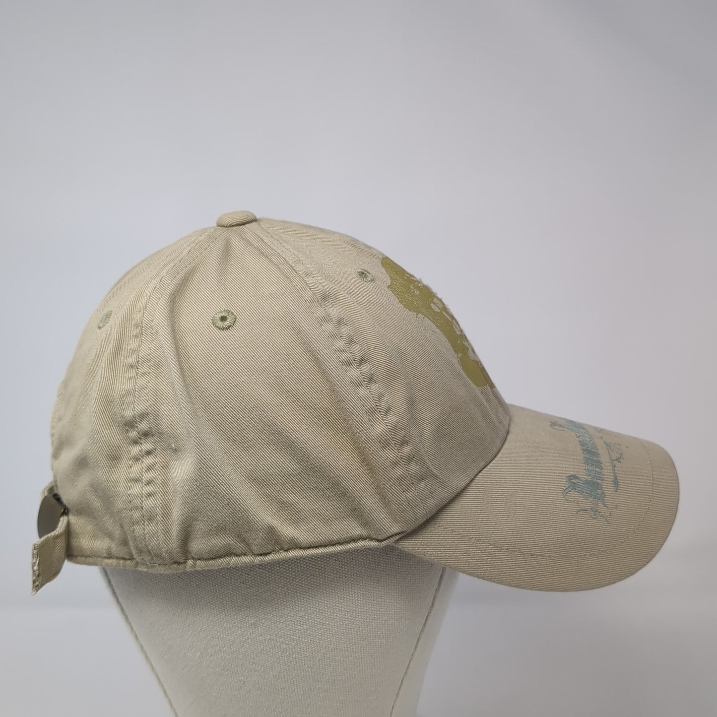 Banana Republic 78 Slideback Baseball Cap Brown One Size Adjustable Embroidered