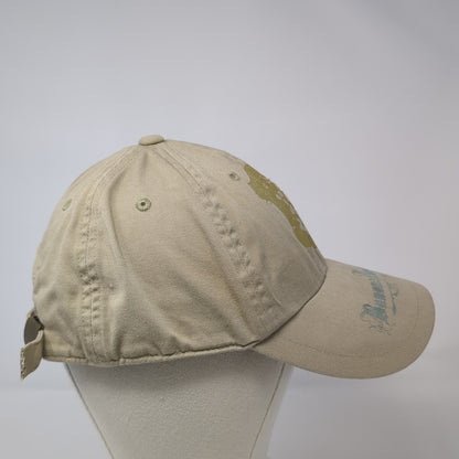 Banana Republic 78 Slideback Baseball Cap Brown One Size Adjustable Embroidered