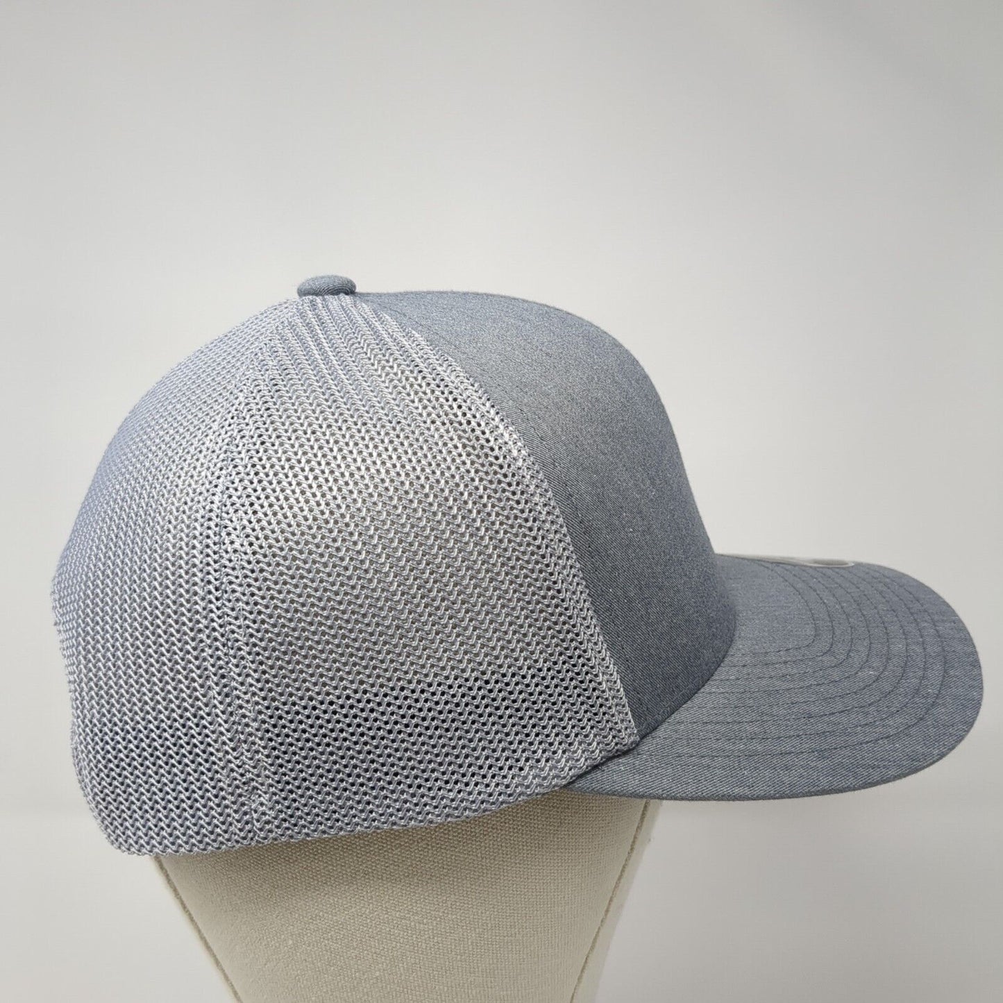 Teens 2 Trades Snapback Mesh Back Trucker Hat Gray One Size Flexfit 110