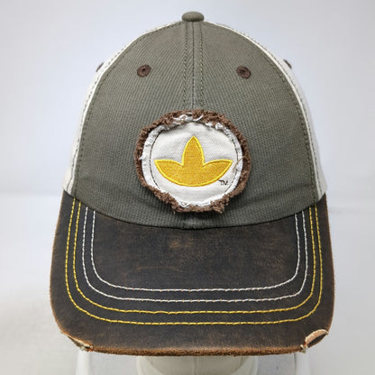 K-Products Simplot Baseball Cap Gray Brown One Size Contrast Stitching Hat