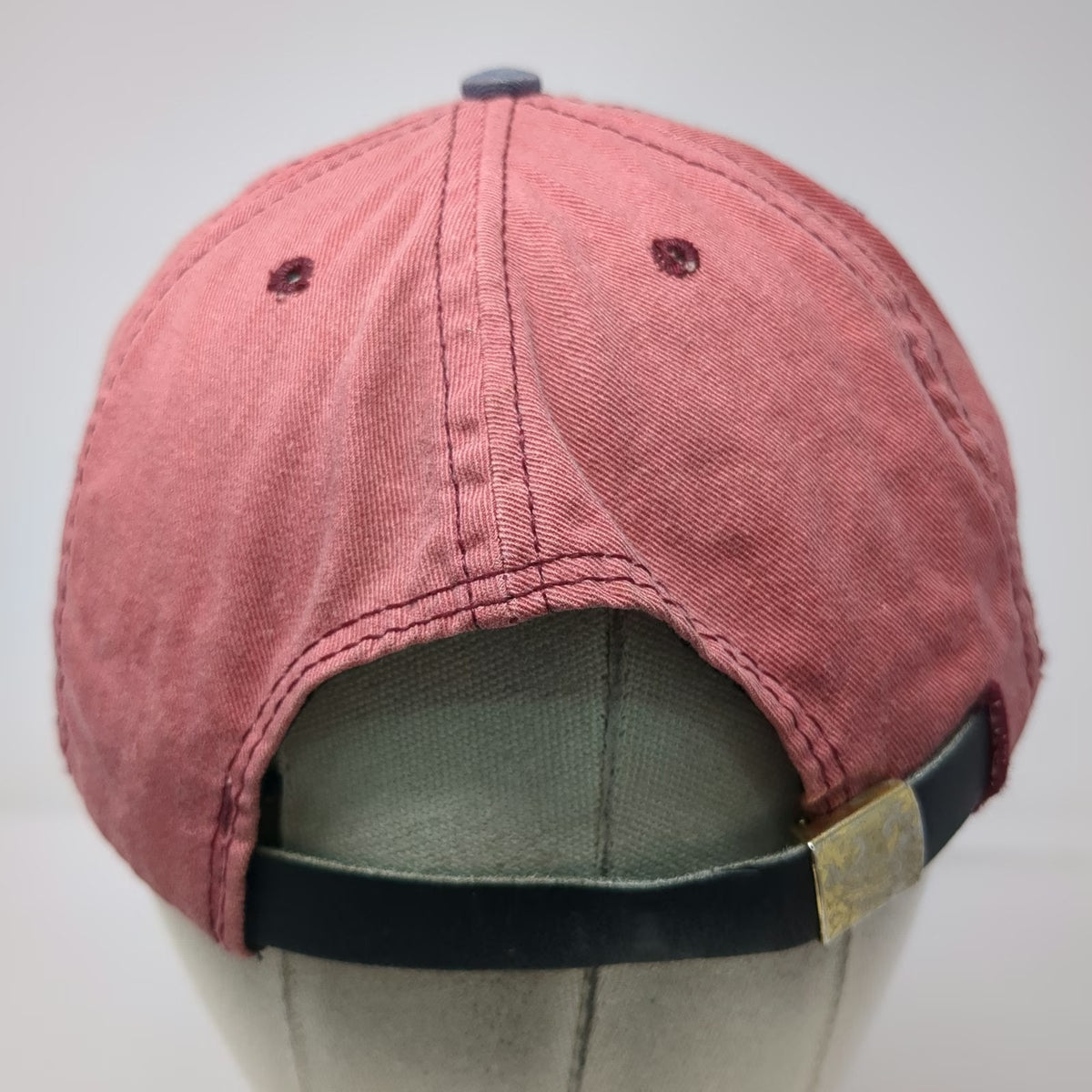 Maine Black Bears NCAA University Square Red One Size Cap Strapback Vintage
