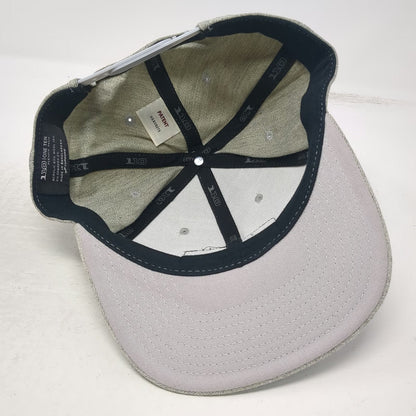 Yupoong Snapback Gray One Size Hat Boart Longyear Patch Flat Brim Flexfit Tech