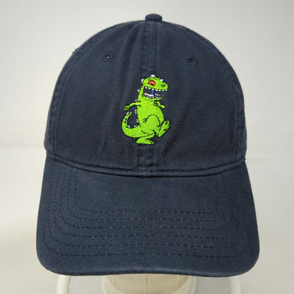 Nickelodeon Baseball Cap Blue One Size Reptar Rugrats Dinosaur Embroidered Hat