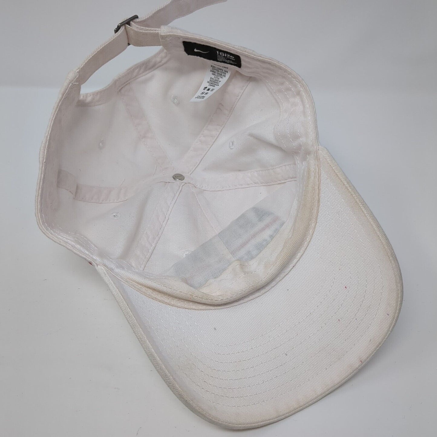 Arizona Beach Volleyball Slideback Hat White One Size Nike Heritage86