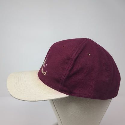 Oregon Coast Slideback Hat Red One Size Adjustable Colorblock Richardson