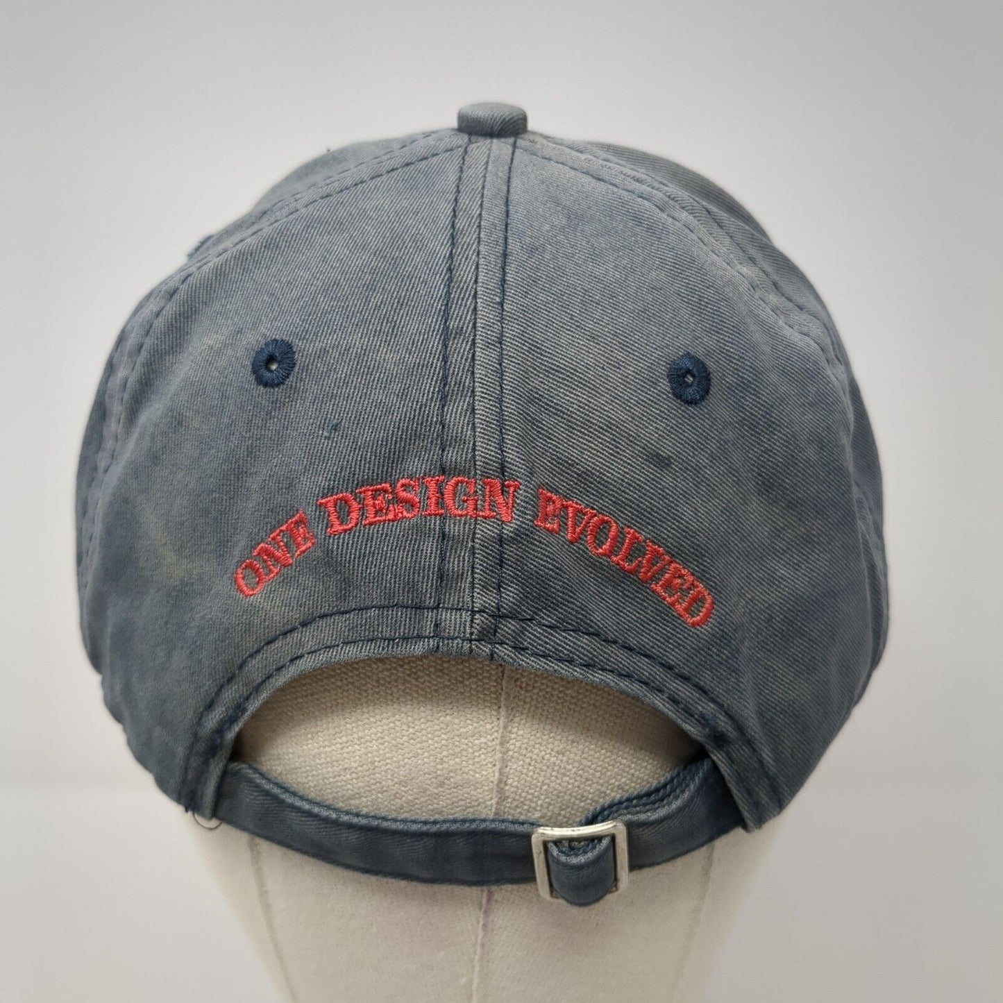 VX One Slideback Hat Blue One Size Adjustable One Design Evolved 6 Panel