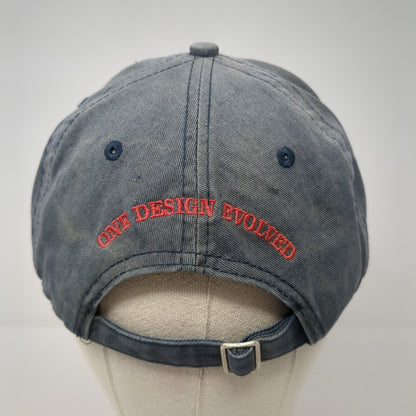 VX One Slideback Hat Blue One Size Adjustable One Design Evolved 6 Panel