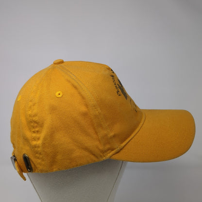 Squeak Creek Apiaries Brasher Falls NY Baseball Cap Yellow One Size Harriton
