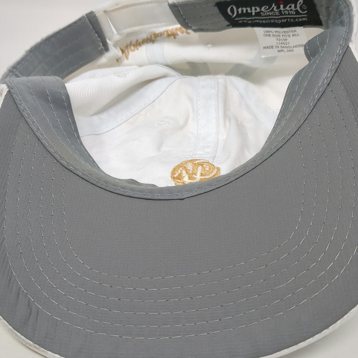 Imperial Baseball Cap White One Size CLA Family Create Opportunities Hat
