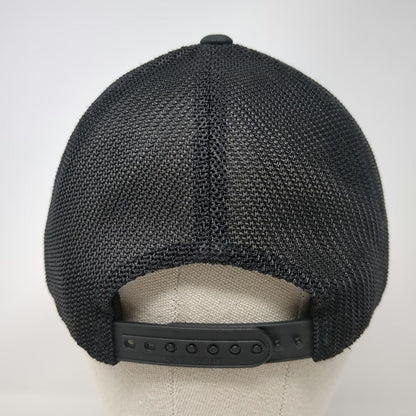 Black Clover Trucker Hat One Size Mesh Snapback Live Lucky Retro Sunset Patch