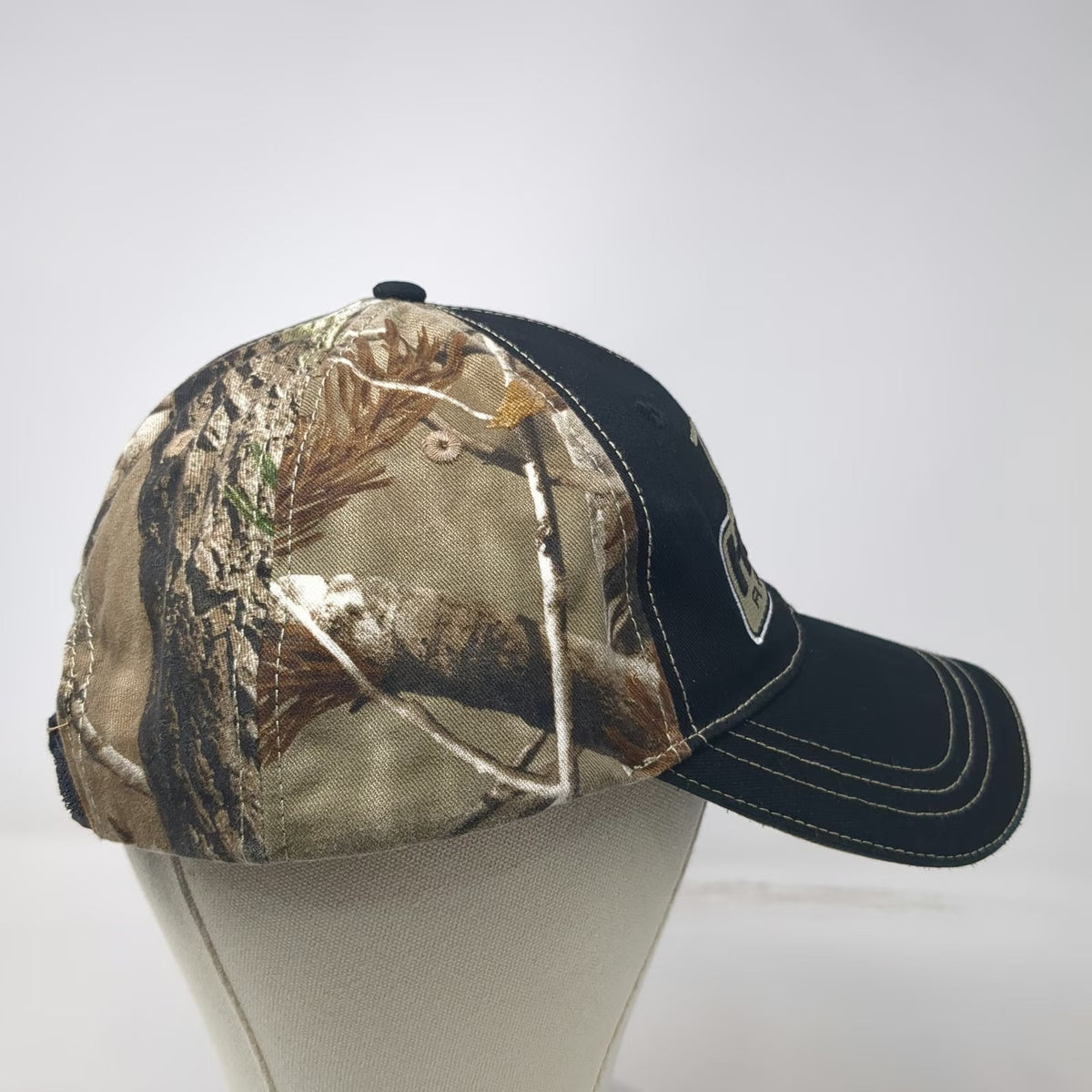 Team Hoyt Archery Baseball Cap Black Camo One Size Strapback Hunting Bow Hat
