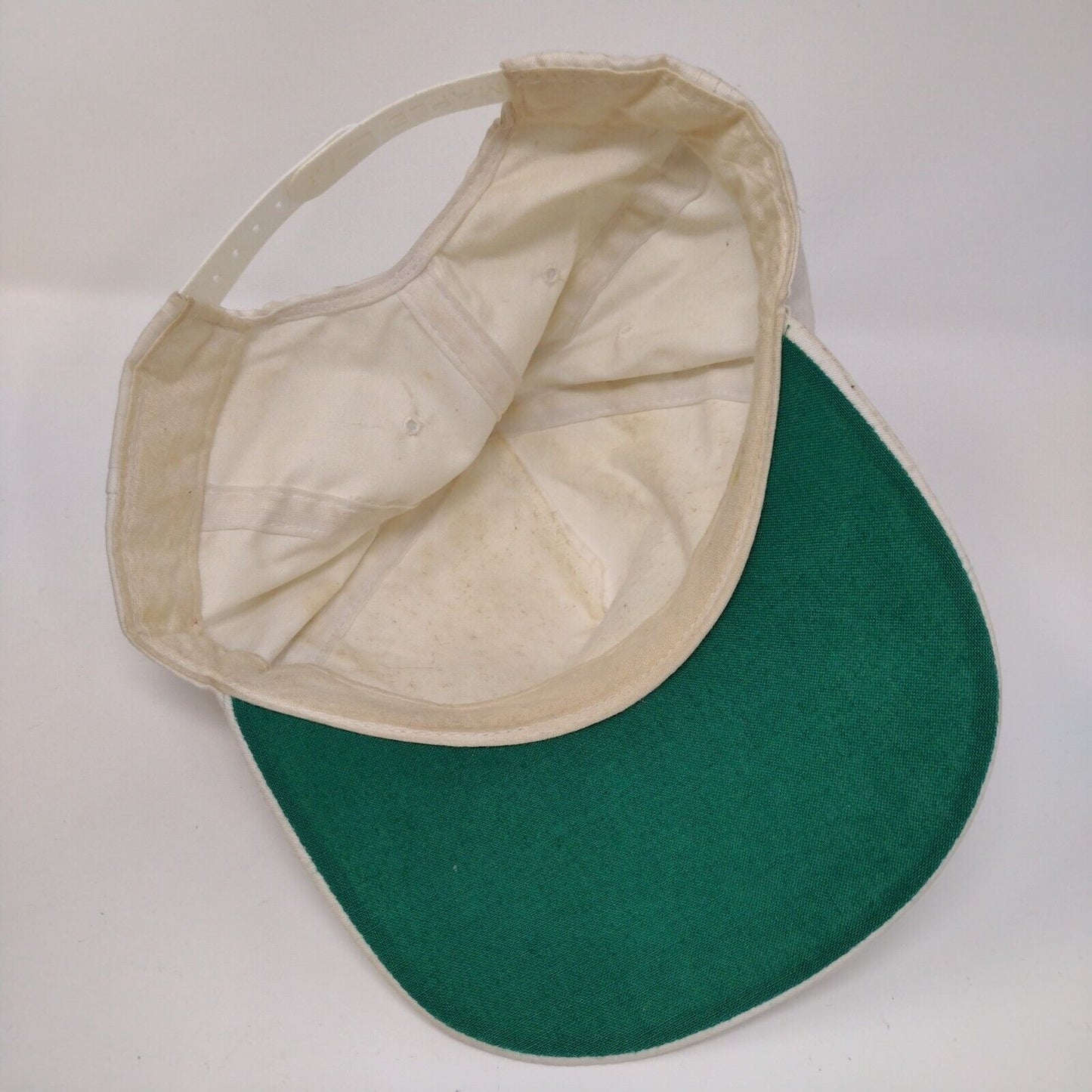 Vintage AT&T Birla Communications Snapback Trucker Hat White Graphic Logo