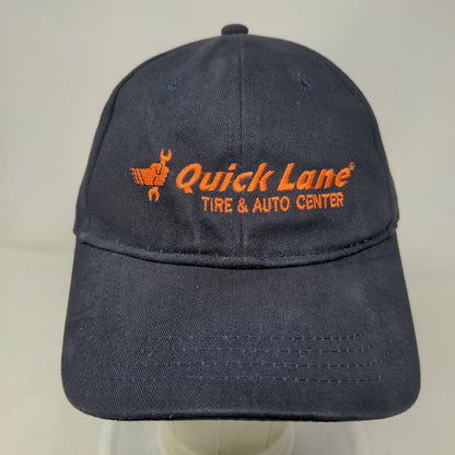 Quick Lane Tire & Auto Center Slideback Hat Blue OSFA Adjustable Paramount Caps
