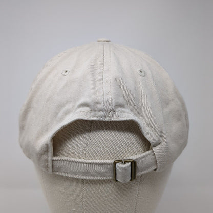 Fairbanks Slideback Hat Tan One Size Adjustable Embroidered 6 Panel