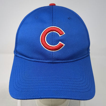Chicago Cubs MLB OC Sports Baseball Cap Blue OSFM Embroidered Logo Strapback Hat