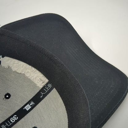 New Era 39THIRTY Baseball Cap Black L Mesh Stretch Fit Power Engineers Logo Hat