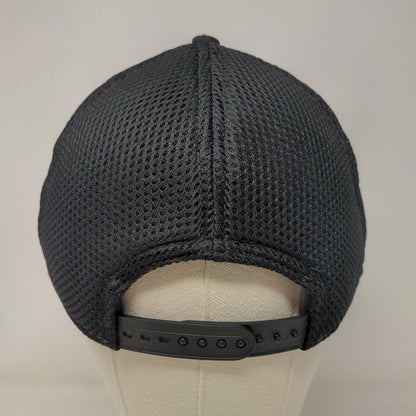 New Era Men's Snapback Mesh Back Hat Black OSFM Christi Hubler Chevrolet Logo