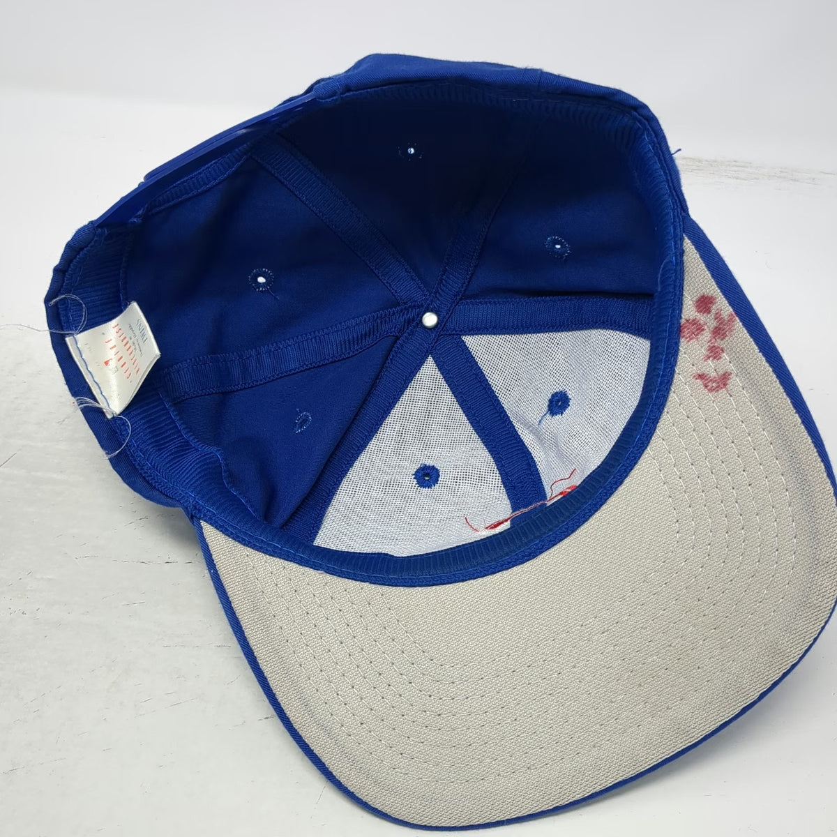 Chicago Cubs MLB Twins Snapback Hat Blue OSFM Embroidered Logo Grey Underbrim