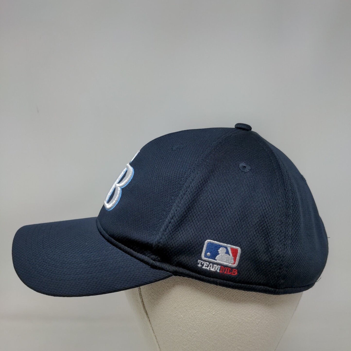 Tampa Bay Rays Strapback Hat Blue OSFM Embroidered Logo MLB OC Sports