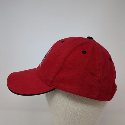 Signatures Nebraska Cornhuskers NCAA Hat Red Black White One Size Strapback Logo