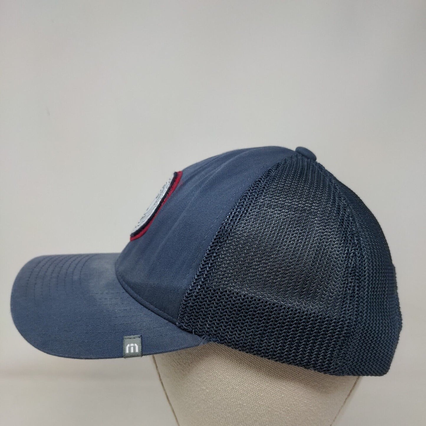 The Hackers Paradise Limited Series Snapback Trucker Hat Blue One Size Mesh Back