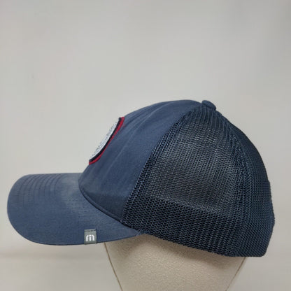 The Hackers Paradise Limited Series Snapback Trucker Hat Blue One Size Mesh Back