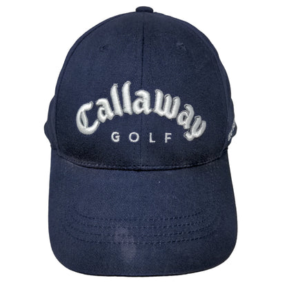 Callaway Golf Men's Slideback Hat Blue Adjustable Embroidered Spell Out Logo