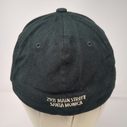 Flexfit Baseball Cap Black M Library Alehouse Santa Monica CA Main Street Hat