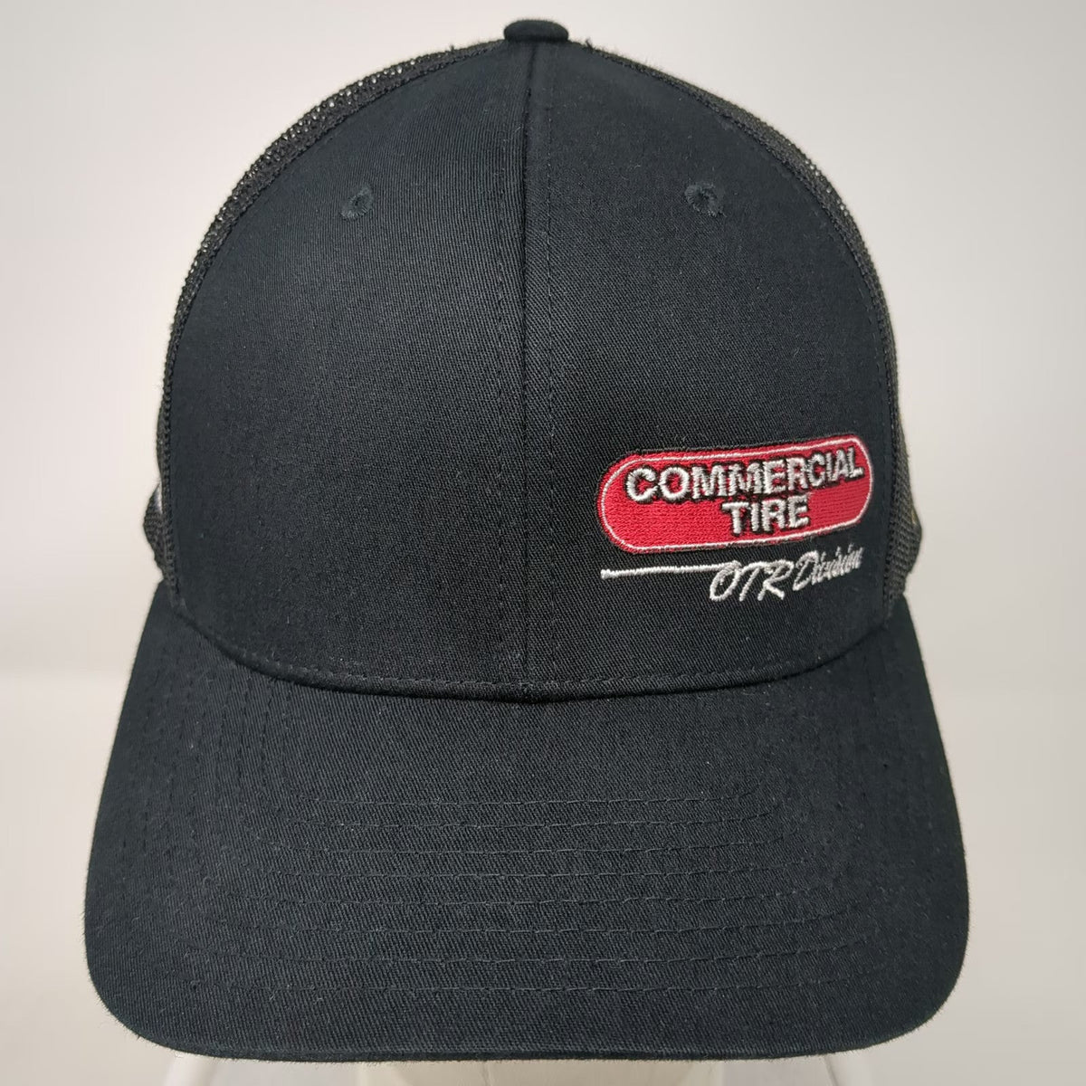 Richardson Trucker Hat Black One Size Commercial Tire Bridgestone Off-road Mesh