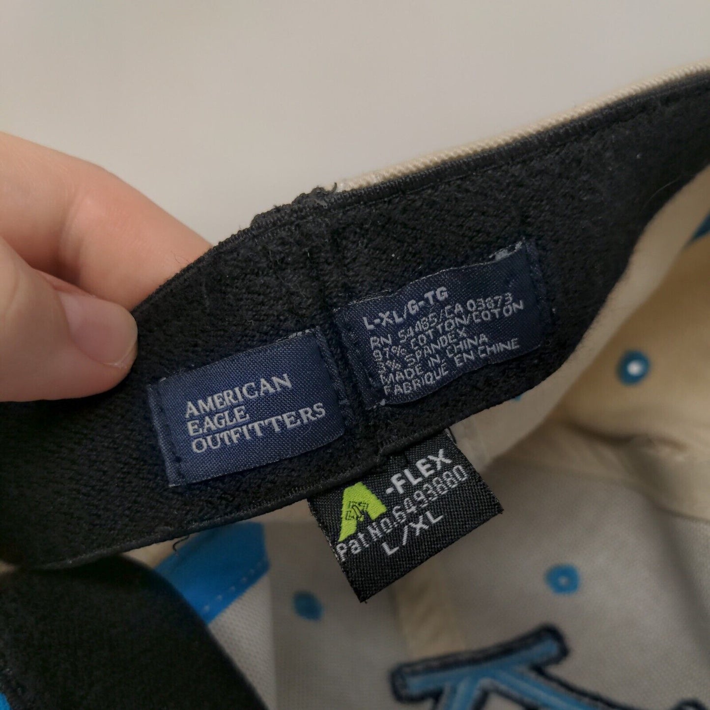 American Eagle Outfitters Fitted Hat Multicolor L/XL Embroidered 6 Panel