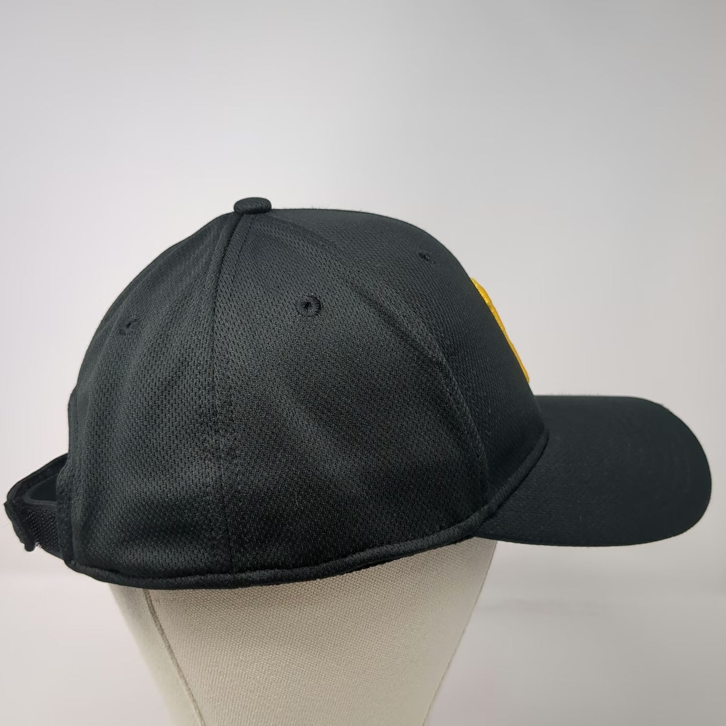 Pittsburgh Pirates MLB OC Sports Baseball Cap Black Yellow One Size Hat Strap