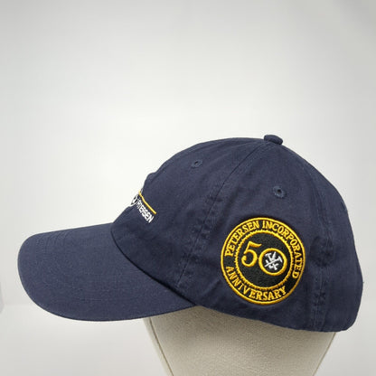 Petersen 50th Anniversary Slideback Hat Blue One Size Adjustable Cutter & Buck