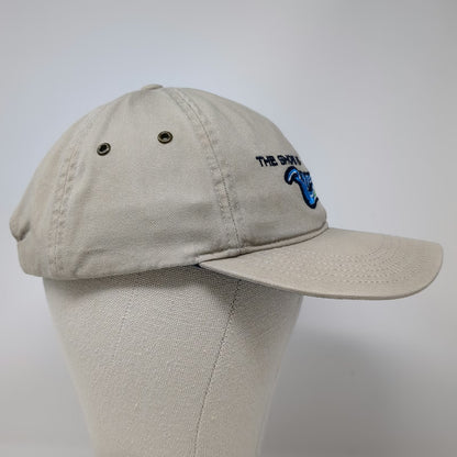 Richardson Baseball Cap Beige One Size Shops at Riverstone Slideback Logo Hat