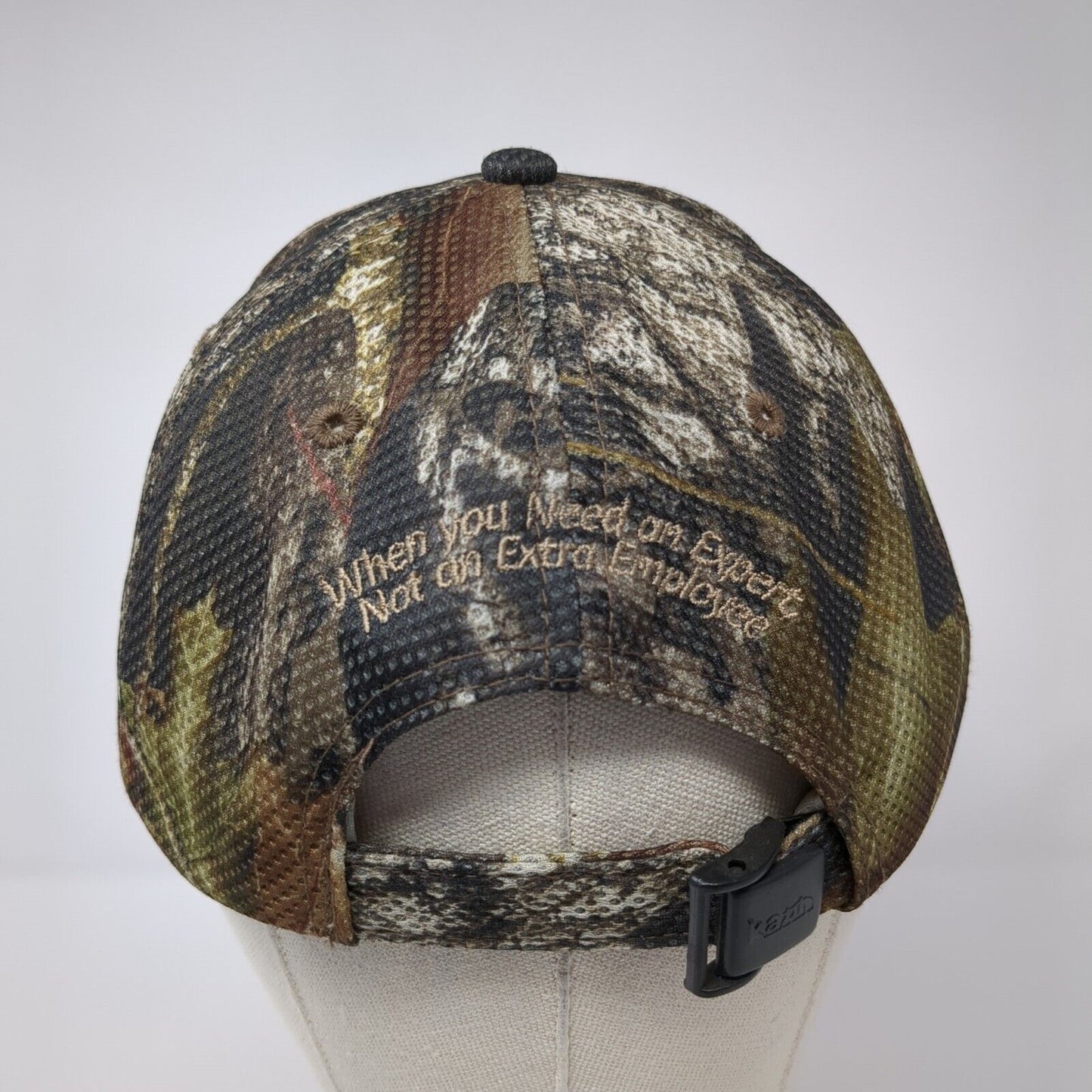 Idaho Business Consulting Services Strapback Hat Camo One Size Kati