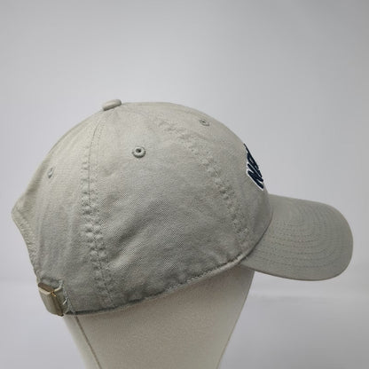'47 New York Yankees MLB Gray Baseball Cap One Size Blue White Slideback Cotton