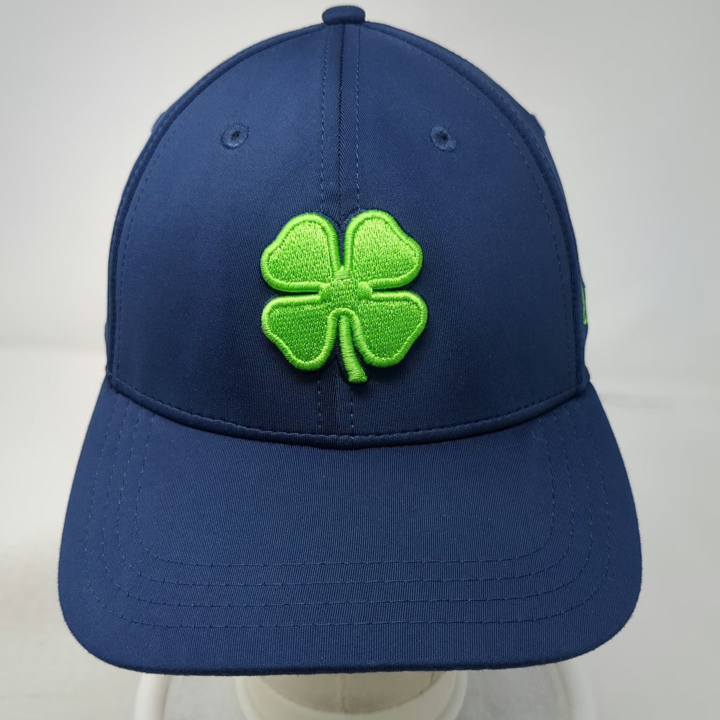 Black Clover Baseball Cap Blue M Suncadia Live Lucky Clover Green Stretch Hat