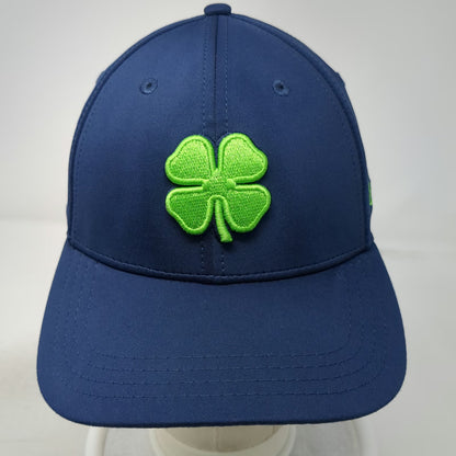 Black Clover Baseball Cap Blue M Suncadia Live Lucky Clover Green Stretch Hat