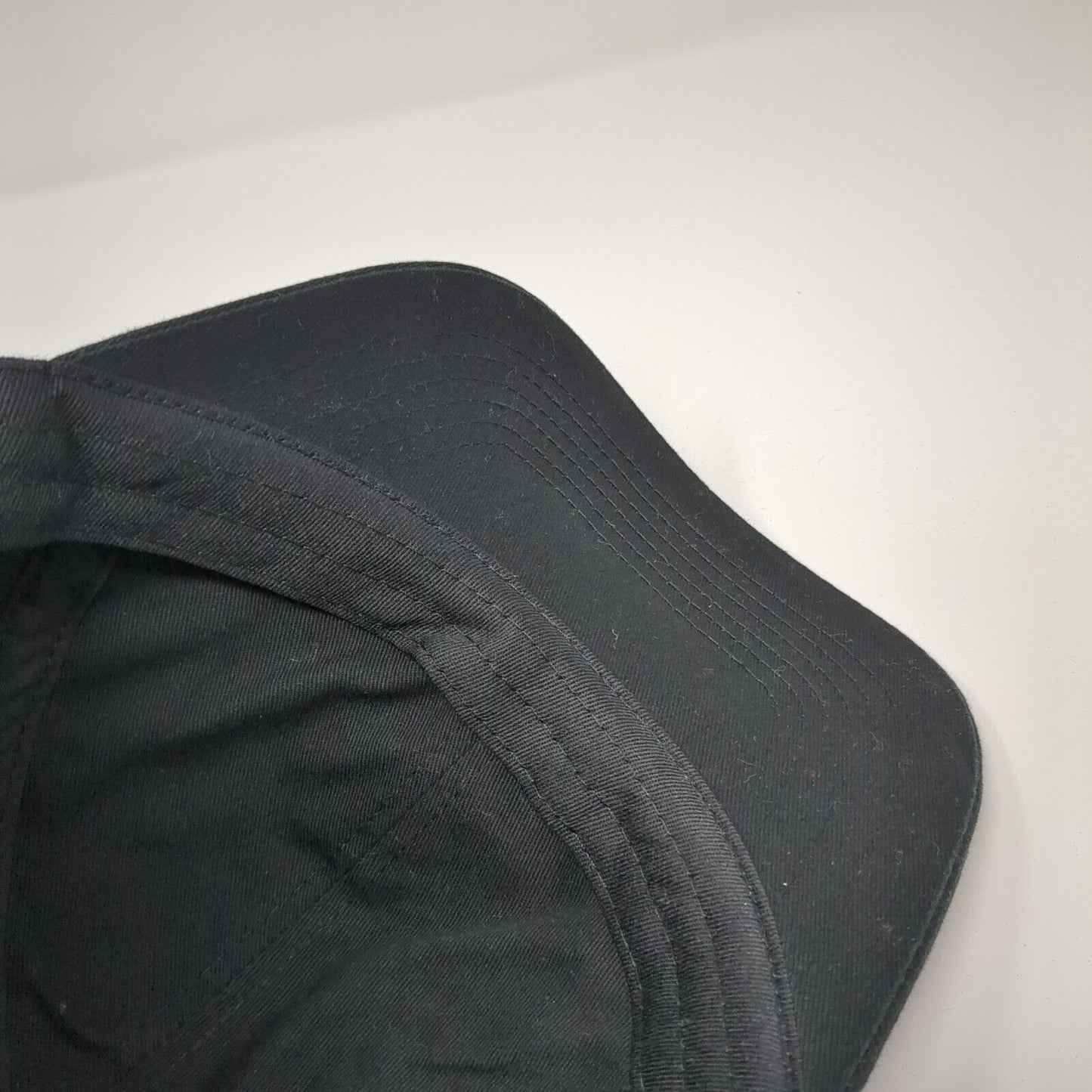 Hollyland Brand Day Slideback Hat Black One Size Adjustable Embroidered