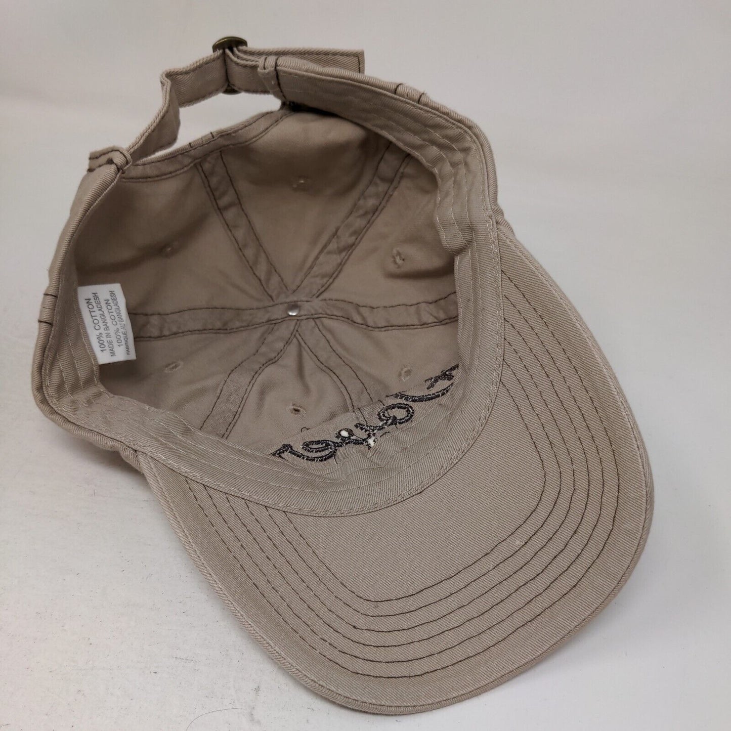 Dover Ohio Genuine and Original Slideback Hat Tan One Size Embroidered 6 Panel