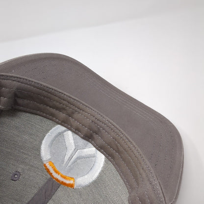 Overwatch Logo Snapback Hat Brown One Size Adjustable Blizzard Jinx