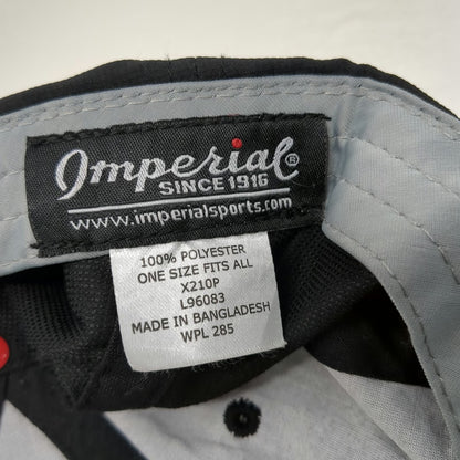 Imperial Baseball Cap Black OSFM ESSMC East Suburban Sports Medicine Hat UPF 50+