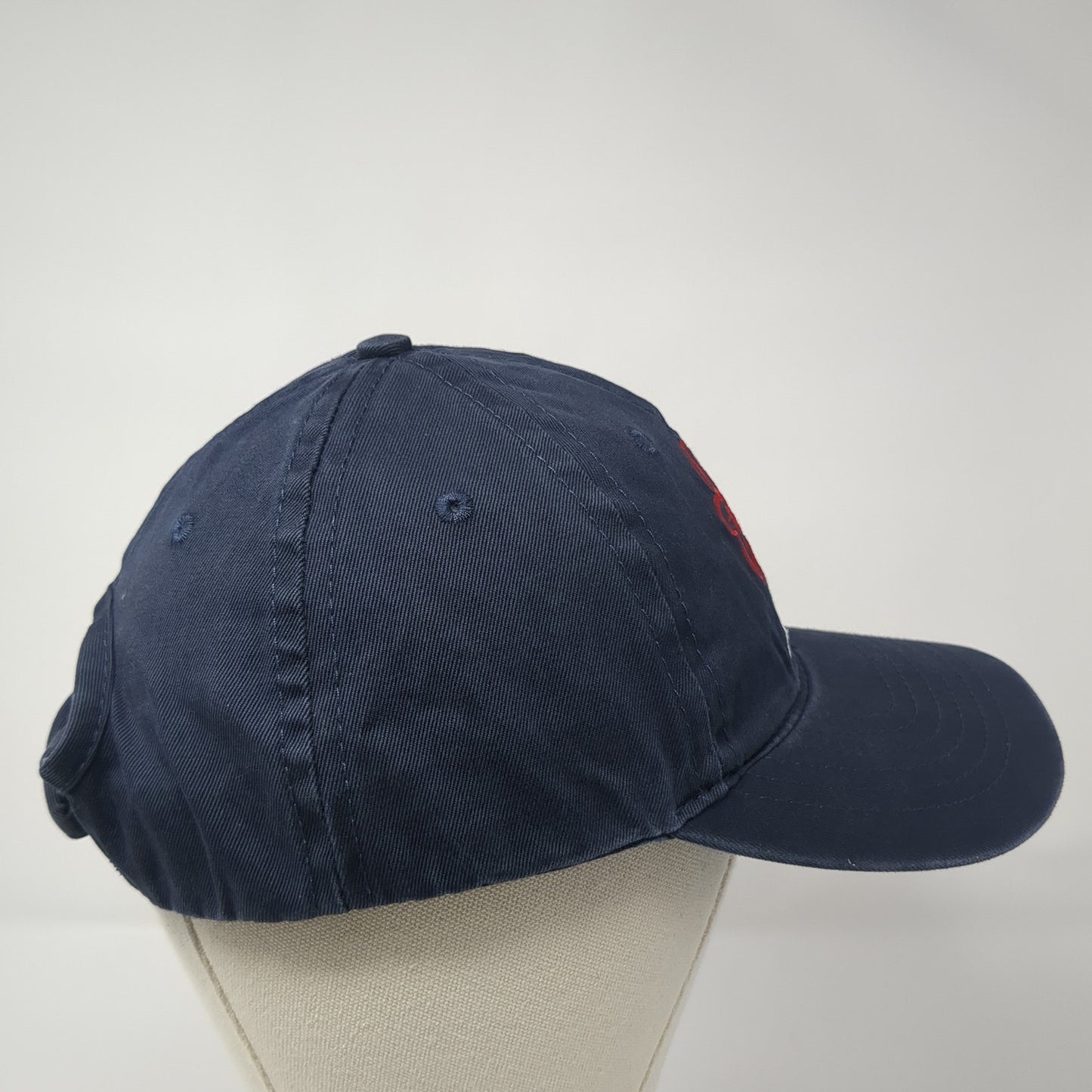 Hibiscus Maui Strapback Hat Blue One Size Adjustable Sgt. Leisure Hawaii