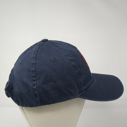 Hibiscus Maui Strapback Hat Blue One Size Adjustable Sgt. Leisure Hawaii