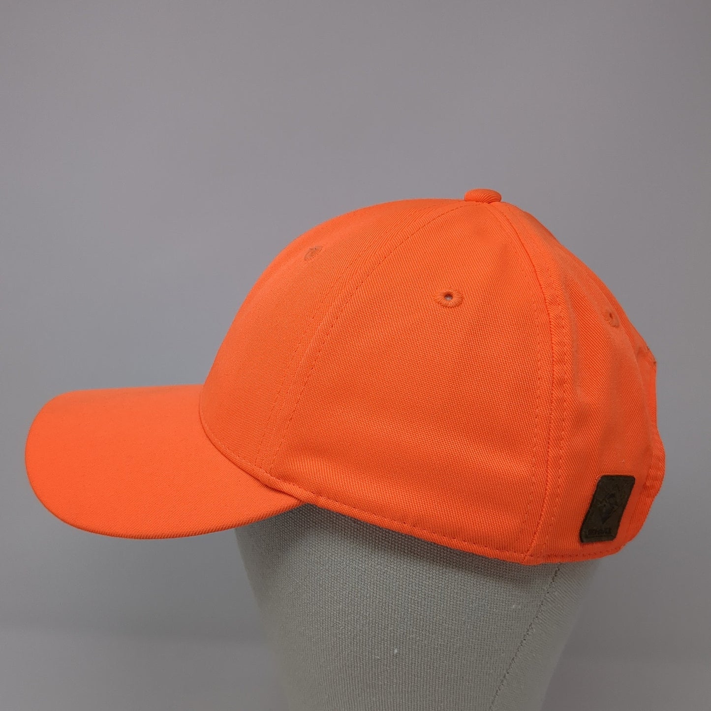 Wild Life Dri-Duck Baseball Cap Orange One Size Adjustable Vented Holes 6 Panel