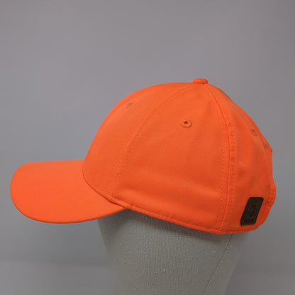 Wild Life Dri-Duck Baseball Cap Orange One Size Adjustable Vented Holes 6 Panel