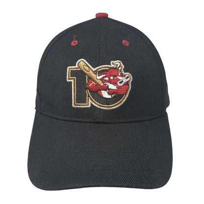 Sheet Metal Local Strapback Hat Black One Size Embroidered Adjustable