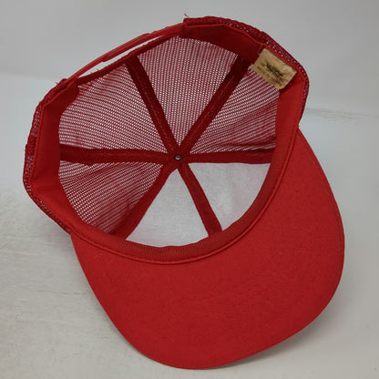 Seattle 90 Goodwill Games Red Trucker Hat Snapback Uniting Worlds Best Vintage