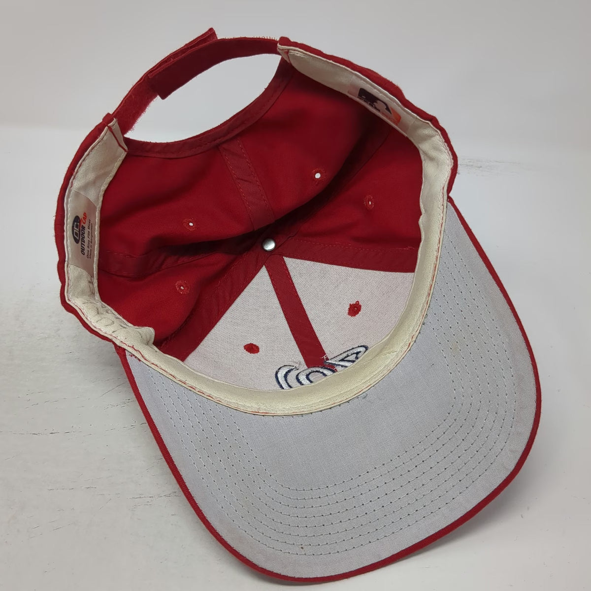 Washington Nationals MLB Outdoor Cap Baseball Cap Red OSFM Strapback Logo Hat
