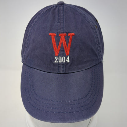 W 2004 Larry Craig WH Advance Slideback Hat Blue OS Adjustable Embroidered Anvil