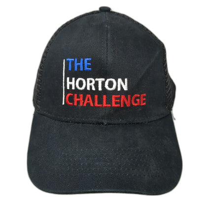 Hit Wear Baseball Cap Black One Size Strapback The Horton Challenge Mesh Hat